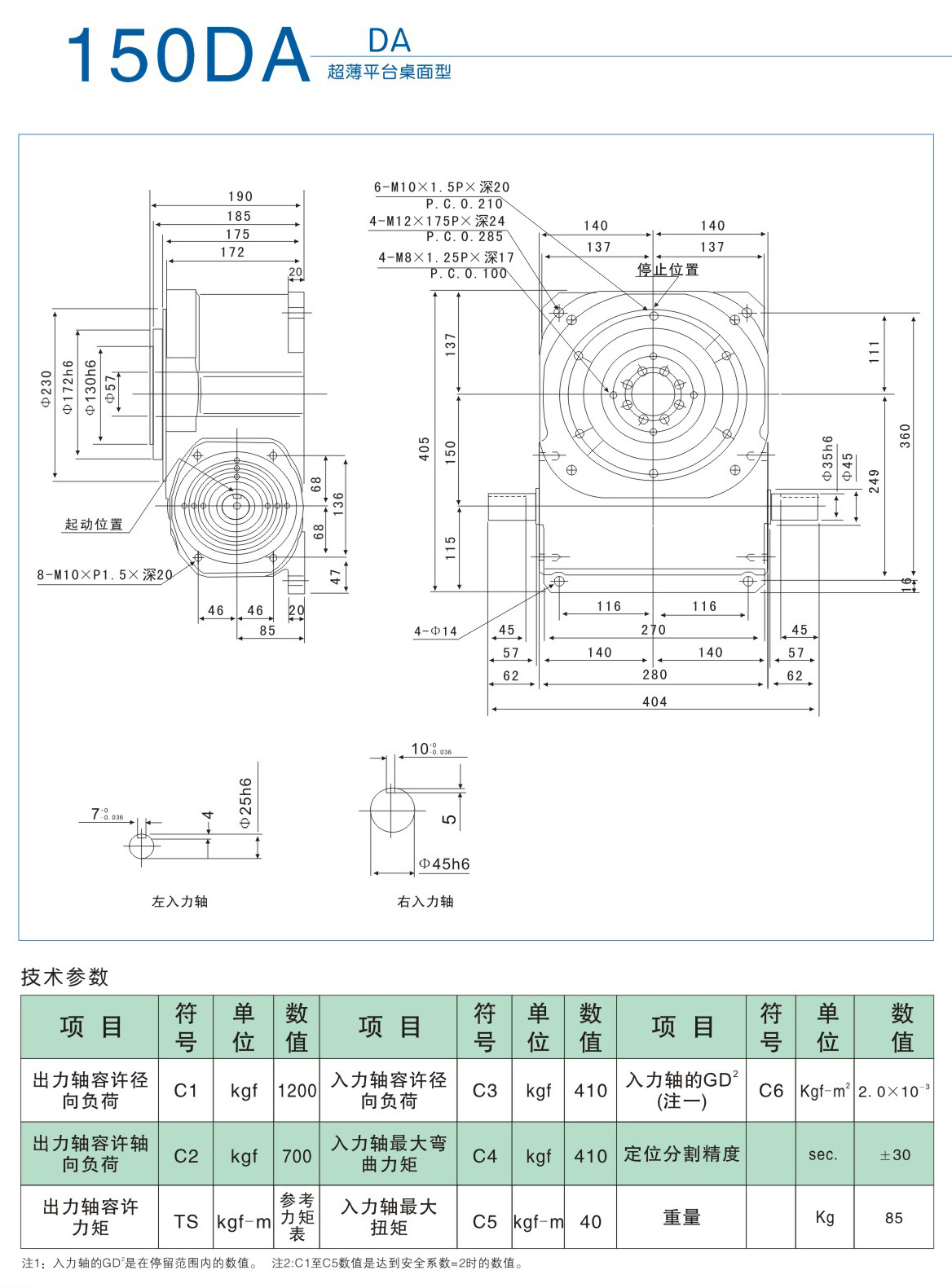 超薄平台桌面型-150DA